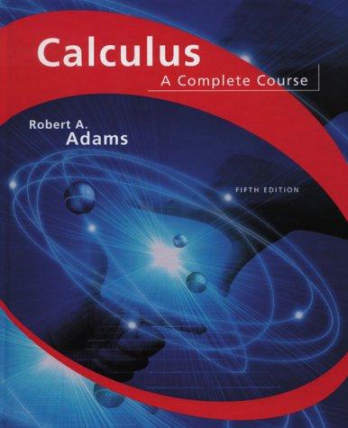 Cover of Calculus: A Complete Course